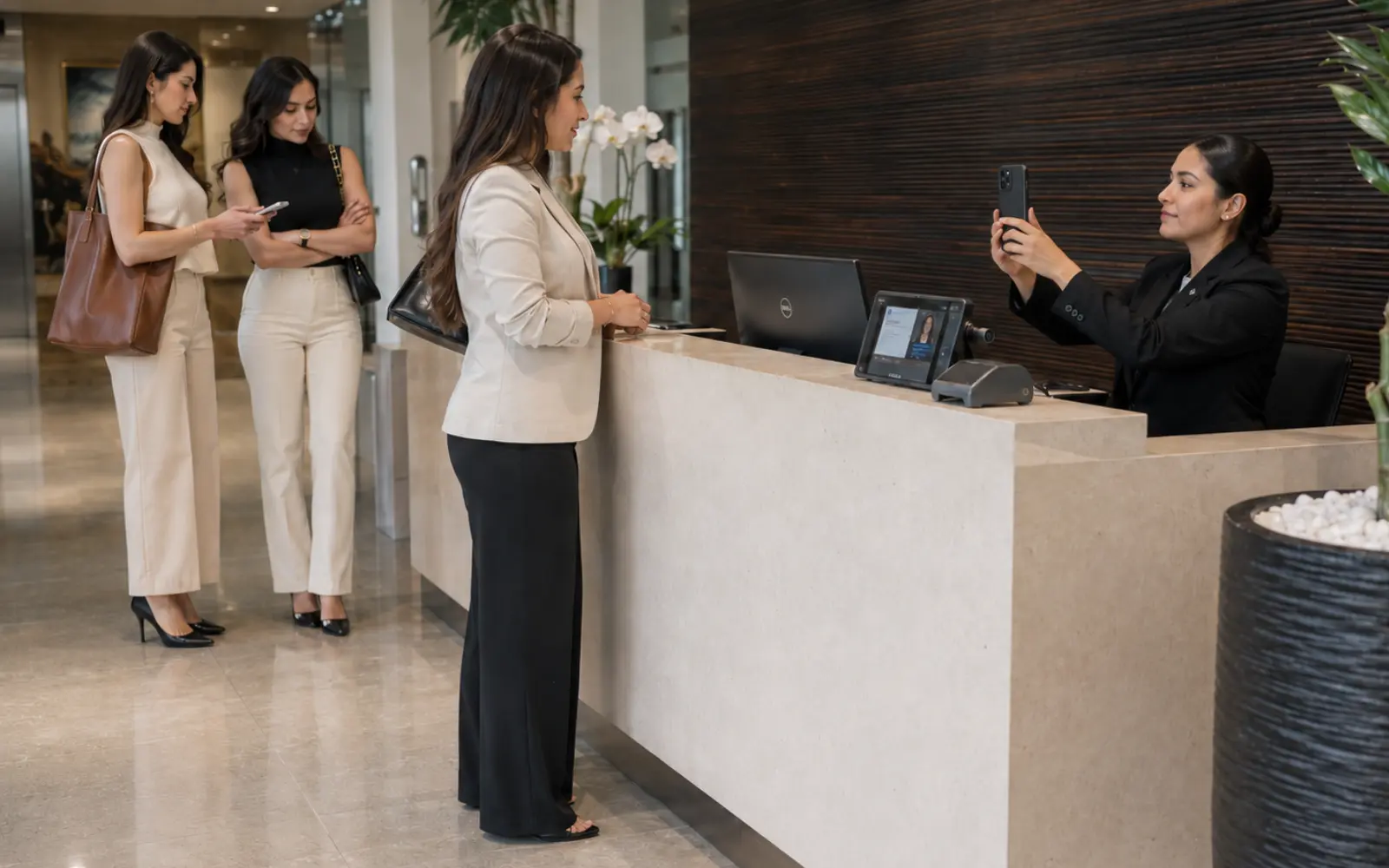 Flujo operativo del sector inmobiliario.